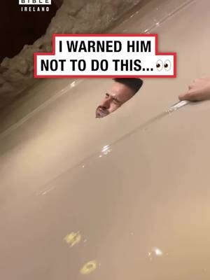 He let the intrusive thoughts win 😂 #viral #Ireland #irish #irishtiktok #animals