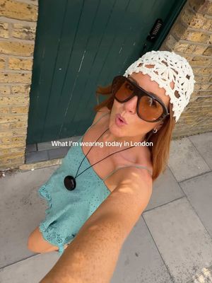 What I’m wearing today in London ✨ @Free People ad #outfitinspo #summeroutfits #casualoutfits #fashioninspo #coolgirloutfit 