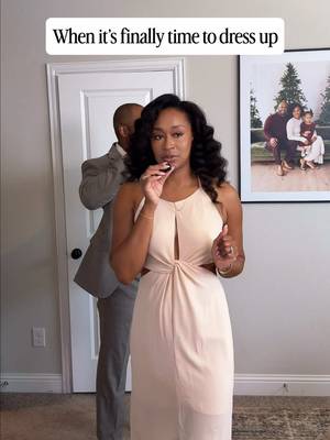 How are we keeping our husbands looking sharp this season? Without them trying to use the same dusty outfit they've had since our wedding. 😭 lol I love him, but one suit from five years ago just doesn't cut it anymore for every occasion. No more "I already have a suit!" I took him to @menswearhouse and we upgraded his look to a Pronto Uomo suit. It has a modern fit and flare to it that actually matches his energy now. Trust me, it's time for an upgrade.   Use my code WHITNEY15 (online only @menswearhouse, valid thru 10/30/26) ✨ AD #menswearhouse