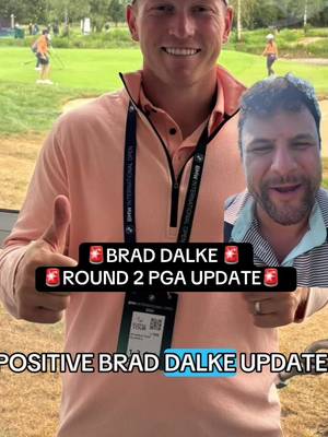 Brad Dalke round 2 update! Rocket Classic PGA Tour  Follow for more  #fyp #tiktok #golf #youtube #pga 