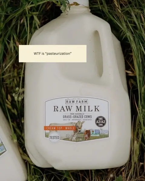 Instead of adding guar gum ➡️ we add nothing to our Heavy Raw Cream. Did you know that most pasteurized dairy brands add guar gum and stabilizers to their cream products to give it a thick, consistent mouth feel? We add NOTHING to affect the thickness or flavor of our products. Simply heavy raw cream from grass-grazed cows. 🐄🌾  Next time you’re at the grocery store, look for how hard it is to find a heavy cream with no added gums or fillers.