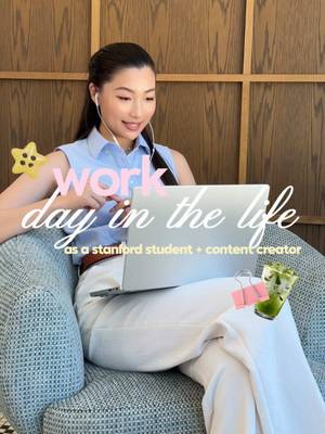 work day in my life as a stanford student and content creator 💫 #productivity #Vlog #college #workvlog #ChatGPT_Partner @ChatGPT 