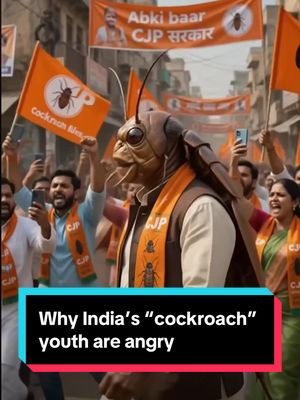 Rising youth unemployment in India has sparked the student-led “cockroach” movement, which has managed to oust a cabinet minister while presenting a growing challenge to Prime Minister Narendra Modi. #India #protests #Modi #Politics #news 