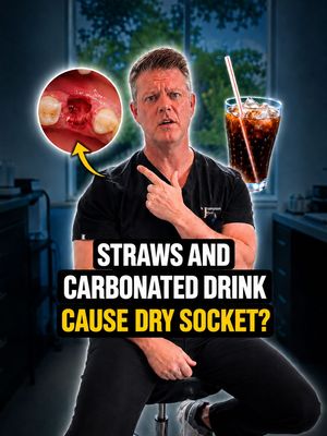 Can this cause a dry socket?? *not medical advice, educational purposes only* #trending #drysocket #wisdomteeth