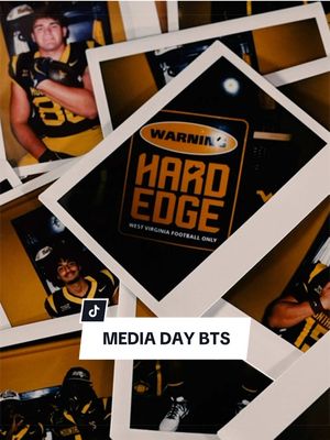 Cameras rolling 🎞️ #mediaday #wvufootball #westvirginia