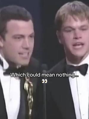Our favorite bromance🤞 #benaffleck #mattdamon #whichcouldmeannothing #goodwillhunting #movies 