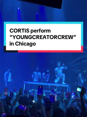 CORTIS (@CORTIS) perform “YOUNGCREATORCREW” from their latest EP ‘GREENGREEN’ at their Lollapalooza Aftershow in Chicago. @Lollapalooza