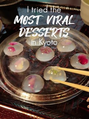 trying the most viral desserts in Kyoto to share my honest rating! 🍡🥮🧁 Japan really knows what they’re doing when it comes to stunning and creative desserts! Which one from this list would you want to try first?