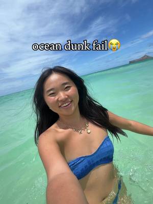 ocean dunk fail😭 #oceandunk #oceanvlog #livinginhawaii #hawaiilife #hawaiivlog @pacsun 