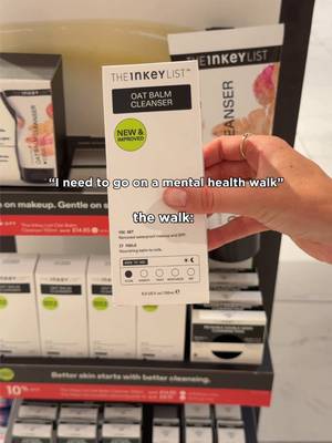 the best type of walk to @Boots UK 🚶‍♀️#theinkeylist #skincare #boots 