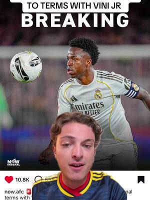 🚨BREAKING: Arsenal have agreed to personal terms with Vini Jr 👀 #arsenal #arsenalfc #arsenalfan #PremierLeague #epl 
