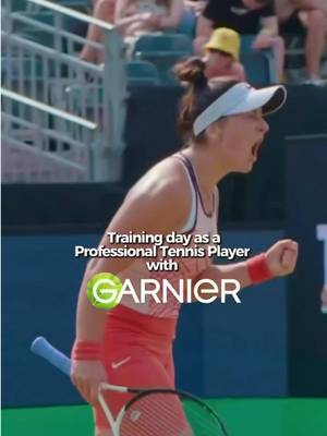 When I’m spending hours training outside, I know I can always count on the Garnier Vitamin C Daily UV Glow to keep my skin protected and glowing @Garnier Canada 🎾☀️ #GarnierPartner #garnieruvglow #sunscreen #tennisathlete 
