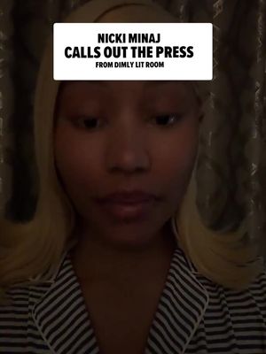 Nicki Minaj posted an odd video -- filmed in the dark -- pretending to be Dr. Anthony Fauci ... as she continues to rail against him publicly.