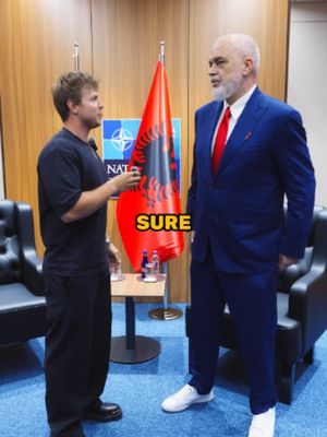 What I asked the Albanian Prime Minister 🇦🇱 #careerladder #careeradvice #interesting #albania #nato