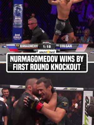 The head kick started it all🦶 Usman Nurmagomedov continues to dominate in @pflmma 😲 #PFLNY