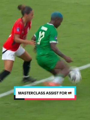 Masterclass assist for #Malawi 😮‍💨 @Temwa Chawinga (via @beIN SPORTS USA) #Soccer #wafcon #skills #malawitiktok🇲🇼 