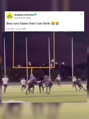 He might be the fastest person I’ve ever seen 😳🔥 #cfb #highschool #football #speed #fyp
