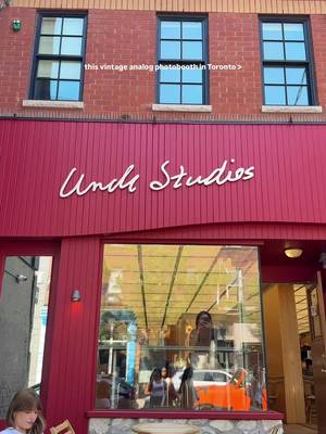 Went to @Uncle Studios for the $1 drip coffee and insane photo booth #ugc #toronto 