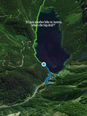 Follow for more daily travel inspiration and hikes! 🤝 “Just another hike in Austria”…involving two of the most beautiful mountain lakes in the country. 😮‍💨 📍 Vorderer & Hinterer Gosausee - Distance: 13.2 km return - Difficulty: Easy - Intermediate (uphill between the two lakes but other than that mostly flat - Altitude gain: apx. 400m - Parking: At Vorderer Gosausee (paid 24/7 since 2025, expensive!) If you’re going on a warm day in summer, I highly recommend going swimming once you get back from the hike to Vorderer Gosausee. The water is amazing 😍💦