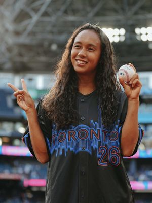 Toronto always shows up! Thank you so much for having me! @Toronto Blue Jays 
