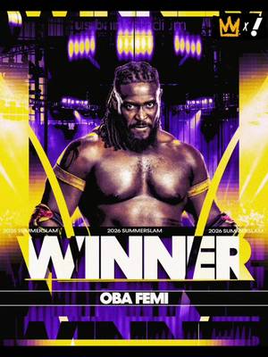 Oba Femi slays the BEAST Brock Lesnar at #SummerSlam #WWE #SummerSlam #wwetiktok #obafemi 