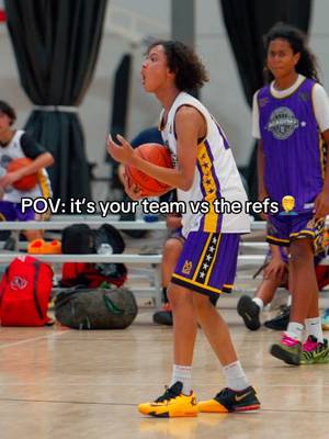 These refs nowadays…🤦‍♂️ #ref #aau #basketball #madehoops #trending 