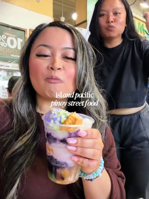 @Island Pacific Market pinoy street food happening right now 🇵🇭🇵🇭💙 skewers, balut, halo halo, sisig, and many more delicious food! Thank you for having me 💙  • • • • #goodeatswithjenny #seattlefoodie #pinoystreetfood #filipino #grocerystore 