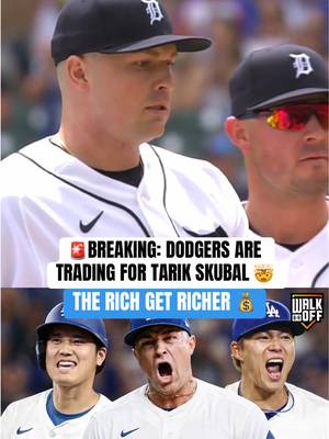 Dodgers are acquiring reigning Cy Young winner Tarik Skubal from the Tigers, per Jeff Passan. #MLB #baseball #dodgers #mlbtiktok