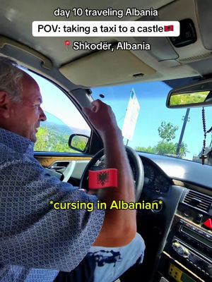 I don’t understand Albanian, but I knew what he was saying 🤣🇦🇱 #travelalbania #balkantiktok #albaniantiktok #shkoderalbania🇦🇱 #rozafacastle 