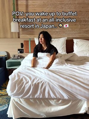 Does Japan still have the BEST buffet breakfast? 🥞🇯🇵 📍Club Med Kiroro Grand, Hokkaido, Japan Waking up for breakfast at Club Med in the lush, green mountains of Japan hits different ☘️⛰️🌳 [hosted] #pov #buffet #hokkaido #japan #clubmed
