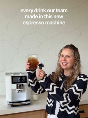 @jura_coffee sent us their new J10 Twin espresso machine to try out for the week, and let’s just say it was a real hit with our social team. ☕😍 With 2 beans hoppers, cold-brew capabilities and a sweet foam function, this home espresso machine makes dozens of luxury espresso drinks with a simple touch screen. Find it exclusively at Crate. 