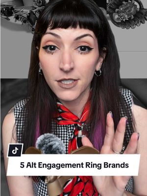 Learn from my mistake! A popular alt engagement ring brand did me dirty but here are 5 engagement ring brands I trust. #altwedding #alternativebride #gothwedding #gothbride #engagementring alternative engagement rings, alt engagement ring brands, where to buy alt engagement rings, non traditional engagement rings, moissanite engagement ring, alternative engagement ring brands to trust, unique engagement rings, alt wedding rings, engagement rings for alt brides, best alternative ring companies, non diamond engagement ring, alternative bridal jewelry, goth engagement ring @Kris Averi Custom Fine Jewelry @Atelier Wolfstone @Magick Alchemy @kimi_kaplowitz  