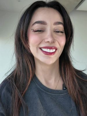 مامانم اومدهههههههه Products used:  SPF glow by @medicube global  Eye serum by @Then I Met You  Foundation by @YSL Beauty  Liquid blush and highlighter and brow gel by @Rare Beauty  Concealer by @Kosas  Lip liner by @bareMinerals  Eyeliner by @urban decay  Brow pencil by @Morphe Cosmetics  Star stamp by @ColourPop Cosmetics  Mascara by @loréal paris usa  Setting powder by @Charlotte Tilbury  Blush by @Diorbeauty 