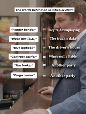 The trucking company has its team investigating from day one. You should understand the evidence that matters - driver hours, electronic records, ownership, and every party connected to the crash. When the stakes are high, details matter. #WestTexasPersonalInjury #TruckWreckAttorney #OilfieldAccidents #TexasLawyer #AccidentClaim #TrialLawyer #KeithAndLorfing