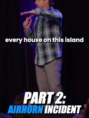 The airhorn incident somehow got even worse 😂 (Part 2) #EddieIfft #comedy #standup #standupcomedy #funny