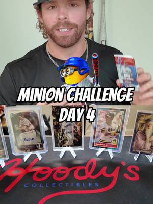MINION CHALLENGE: Day 4 #baseballcards #MLB #topps #baseball #minion 