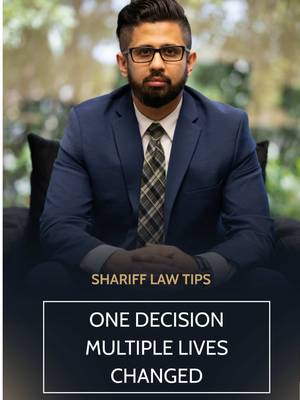 No excuse makes this worth it. One decision behind the wheel can ruin lives that have nothing to do with the choice that was made.  Follow Shariff Law for more real talk on accident prevention. #injurylawyers #texasinjurylawyers #houstonlawyers 
