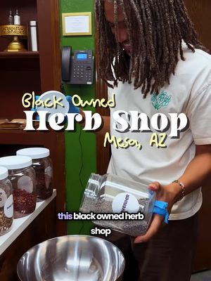 🌿 Arizona’s newest Black-owned herbal apothecary is now open in Mesa! If you’ve been searching for an herb shop in Mesa, a Black-owned business in Arizona, or a place to explore organic herbs, herbal teas, wellness products, and herbal wellness, add Bio Balanced Organics to your list. I stopped by their new Mesa location to restock on a few herbs and loved seeing the variety they carry. They offer loose herbs, herbal teas, infused oils, body care, custom blends, wellness consultations, and more, all with a focus on making herbal wellness approachable and accessible.  One of my favorite parts of this job is discovering and supporting local Black-owned businesses that are creating unique experiences here in Arizona. 🌿🫶🏽 📍Mesa, Arizona Have you been here yet? What’s your favorite herb or herbal tea? #arizonaplaces @Bio Balanced Organics  . . . . #phoenix #arizonainfluencer #herbshop #blackownedbusinesses 
