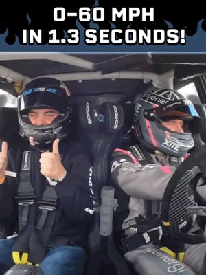 This Car Took Us 0-60 MPH in 1.4 Seconds! #cartok #foryoupage #supercar #EV