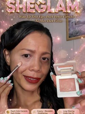 SHEGLAM Wake Up Call undereye Color Corrector @SHEGLAM  #SHEGLAM #WakeUpColorCorrector #concealer #makeup #undereyeconcealer
