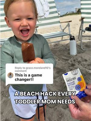 Replying to @grace.moreland10 PSA - protein pops are portable with this on-the-go hack ☀️ #toddlermomlife #momhacks #toddlersnacks @Jacq of All Trades 
