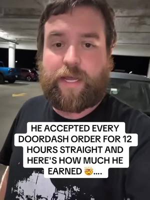 $215 before gas and taxes.... He accepted every DoorDash order for 12 hours and broke down what he earned before vehicle  [🎥: @spencerjoycesworld] #doordash #work #money #hustle
