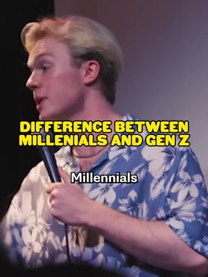 Millennials vs Gen Z  From my 2024 special ‘OK Zoomer’ which can be watched for free on yt 😎 #standupcomedy #throwback 