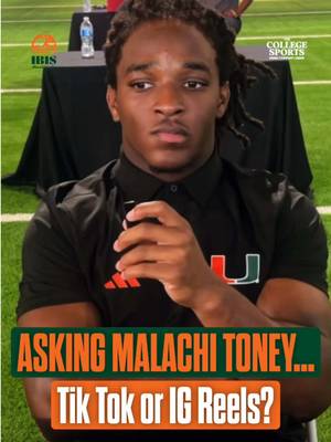 We Asked Malachi Toney What He Prefers… Do You Agree? 🤔 🔥 • • • • #ItsAllAboutTheU #Canes🙌 #MiamiHurricanes #TheU #miami @The College Sports Company 