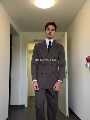 Power of a suit #fashiontiktok