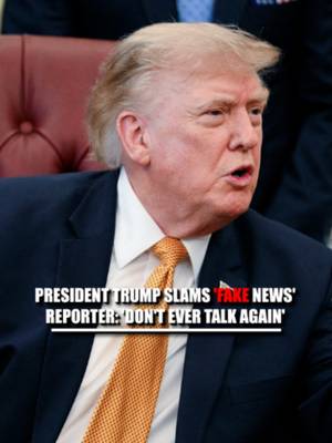 "You're fake news. Don't ever talk again." President Trump fires back at a reporter who asks whether he's reconsidering Jeanine Pirro's role following the reflecting pool case. "You're fake news. Don't ever talk again... One of the worst in the business. Fortunately, nobody watches you."