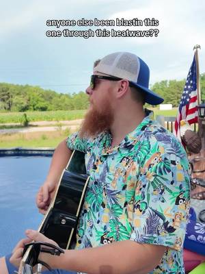It's been far too hot to not be in water this summer  #countrycover #bradpaisley #cover #countrymusic 