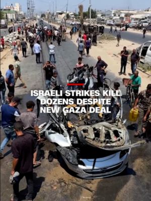 Hours after President Trump announced a “historic” deal to disarm Hamas that would require Israel cease fire, Israel ramped up its attacks in Gaza. In a series of airstrikes, Israel killed dozens of people, according to the Palestinian Health Ministry. The strikes prompted the Board of Peace’s top official for Gaza, Nickolay Mladenov, to urge the Israeli Prime Minister to stop the strikes. CNN’s Jeremy Diamond reports.