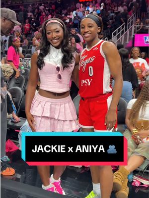 From the villa to the W 🌴 Love Island Season 8's Aniya Harvey catches up with Jackie Young after her historic night, becoming the first player in Las Vegas Aces franchise history to record a 25-point triple-double. #WNBASeason30 #LoveIsland #villa #aniyaharvey #bombshell 
