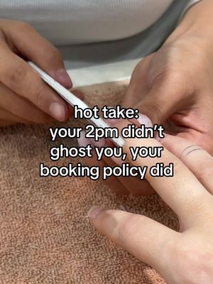 A cancellation policy that lives in your bio can't protect you, but one built into your booking can. With Booksy the deposit is collected the second they book, and if someone cancels anyway, the waitlist fills the slot before you've even seen the notification.